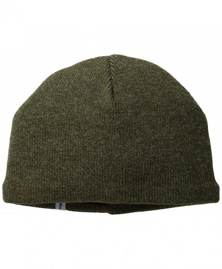 Turtle Fur - Men's N.E. Solid Ragg- Fleece Lined Ragg Wool Beanie - Oregano - C811CXBIWI3