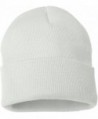 Sportsman SP12 - 12 Inch Solid Knit Beanie - White - CT1180CJTBD
