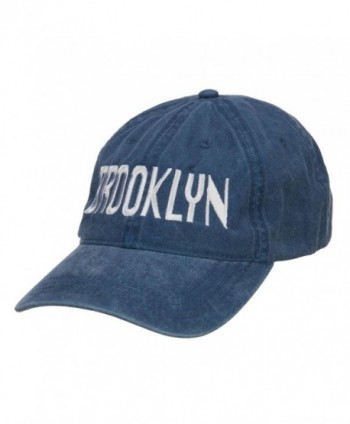 E4hats Brooklyn Embroidered Washed Cap