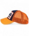 ililily Distressed Baseball Snapback XL Orange in Men's Baseball Caps