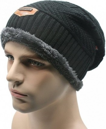 Toptim Lined Unisex Winter Beanies in Men's Skullies & Beanies