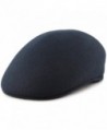 THE HAT DEPOT 300n2000 100% Wool Felt Ascot IVY Style newsboy Hat - Navy - CC12BUG171F