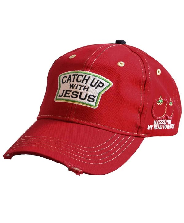 Kerusso Catch Up With Jesus Funny Christian Hat - C517Y2CETZ4