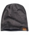 Oversize Slouch Beanie Skullcap Gray 010b