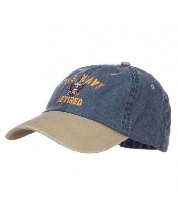 E4hats Navy Retired Military Embroidered