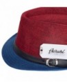 Aerusi Mens Fusion Straw Fedora in Men's Fedoras