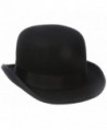 Stacy Adams Men's Wool Derby Hat - Black - CS112J2PGIP