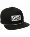 Coal Men's the Palmer Hat Adjustable Snapback Cap - Black - C811PKOS33T