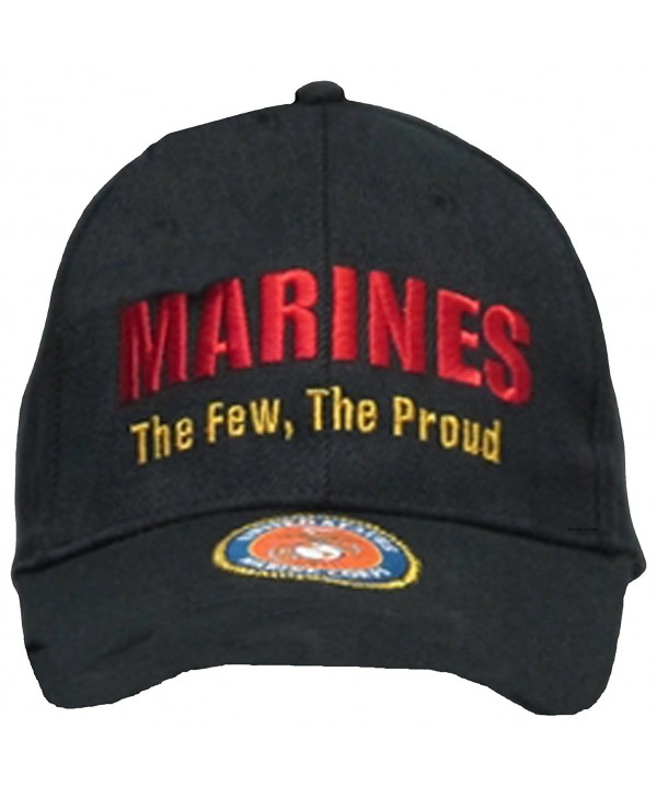Buy Caps and Hats U.S. Marine Corps USMC Insignia Hat Cap Black Marines US Military Baseball Caps - CE11AXOTP05