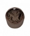 Petersham Traditional League Snapbill Houndstooth in Men's Newsboy Caps