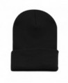 The Hat Depot 1300 Winter Unisex Plain Ski Beanie Knit Skull Hat - Black - CL1272PCDP7