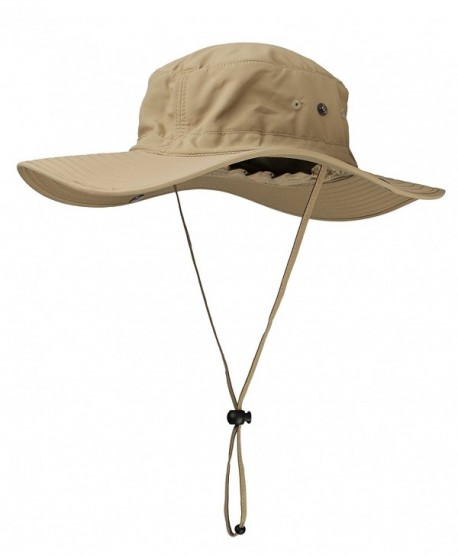 Afala Outdoor Hat For Sun Protection UPF50+ Waterproof For Fishing Hiking 4 Colors - Khaki - C812GZ51NQF