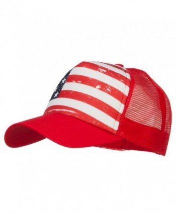 USA Flag Foam Trucker Cap