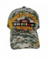 US Desert Storm Veteran ODS Vet Brim Camouflage Military Officially Licensed Cap - C812MZEZIZ2