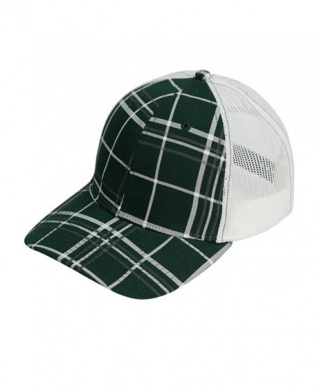 Richardson Printed Twill Mesh Back Trucker Snapback Hat - Dark Green - CK12F1I3B2B