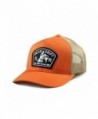 Fly Fishing Hat Bucking Trout Orange Trucker Snapback Dead Drift Fly - Orange/Cream - CO12FFNNDYN