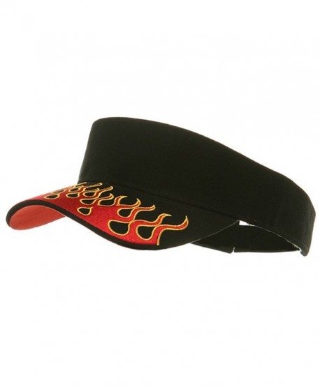 Flame Visors - Black Red Gold - CC11174WO4F