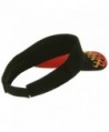 Flame Visors Black Red Gold in Men's Visors