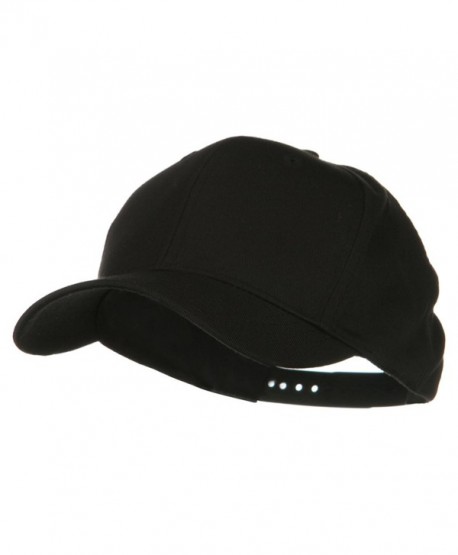 Youth Cotton Twill Pro Style Cap - Black - CX110PN3VKZ