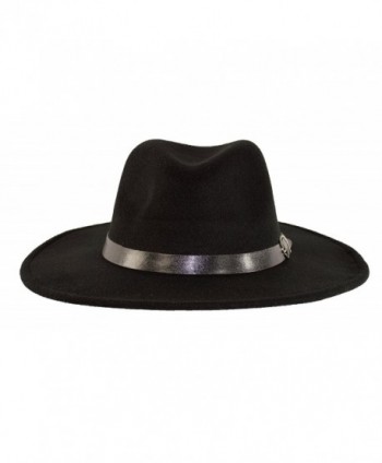Brimmed Gangster Fedora Buckle Hatband