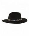 Brimmed Gangster Fedora Buckle Hatband in Men's Fedoras