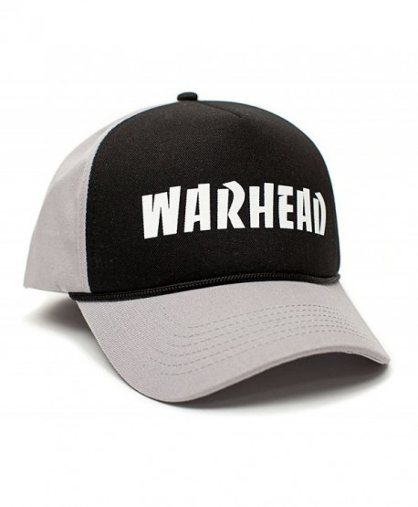 WARHEAD Dimebag Darrell Unisex Adult One-Size Gray/Black Snapback Hat Cap - C912FN9K7A1