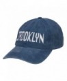 E4hats Brooklyn Embroidered Washed Cap