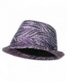 Sequin Zebra Fedora - Purple - CF11ND5L6IB