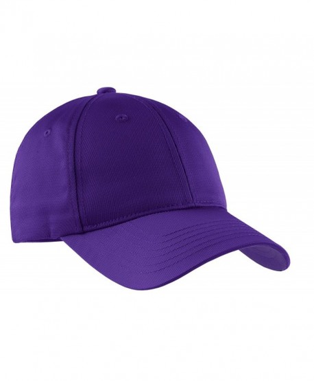 Sport-Tek Boys' Dry Zone Nylon Cap - Purple - CM11QDSPE5V