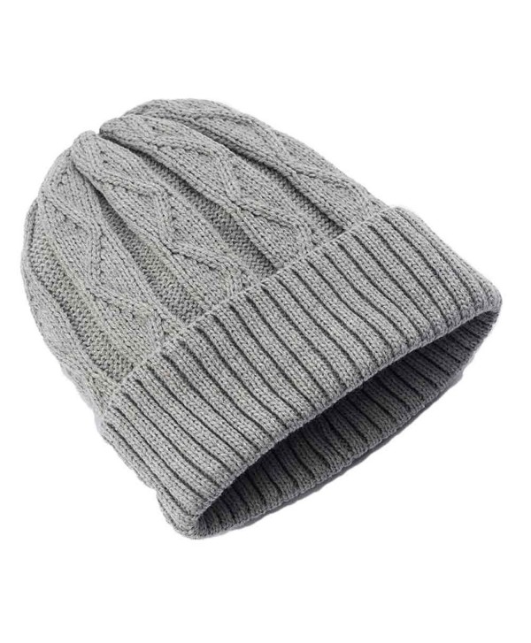 Urban Pipeline Men Cable Knit Beanie Grey One Size YUP53CW05 - CB12NYCWCZ0