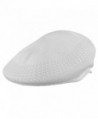 Trendy Apparel Shop Plain Classic IVY Mesh Fitted Cap - White - CL1886UNOHN