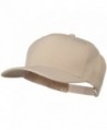 Solid Wool Blend Prostyle Snapback Cap - Tan - CN11918FLEJ