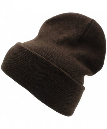 PZLE Winter Beanie Skull Brown