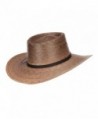 Mens Palm Braid Gambler Hat in Men's Sun Hats