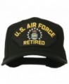 E4hats Force Retired Military Patched