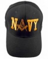 NAVY MASON Baseball Cap Black Hat Masonic Bumper Sticker - CU12O6FMNHX