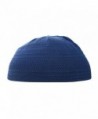Dark Blue Cotton Stretch Knit Kufi Hat Skull Prayer Cap Beanie - CA17WXYSMOL