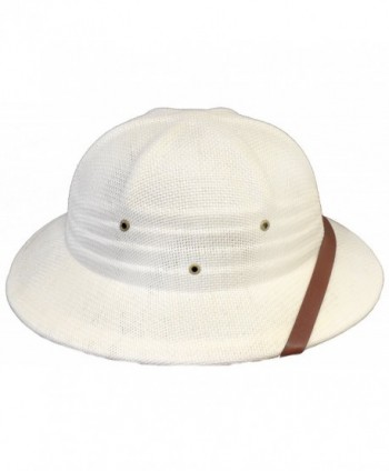 Safari Pith Helmet White Quality