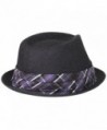 Cubavera Paper Fedora Black Medium