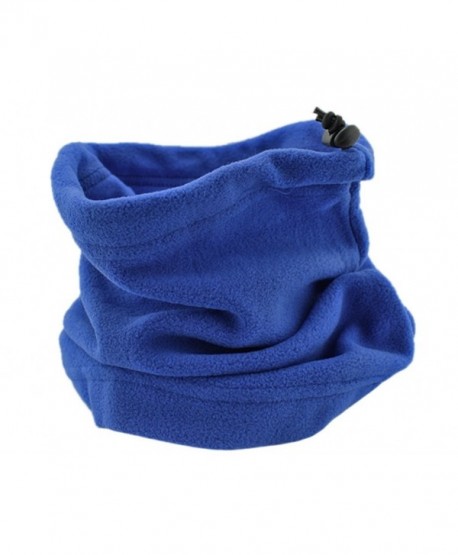 BONAMART Winter Fleece Neck Warmers Snood Scarf Mask Hat Sport Outdoor - Sapphire - CU11IKL59FT