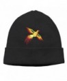 Moonmoon Unisex Pheasant Bird Fowl Flying Retro Classic Fashion Daily Beanie Hat Skull Cap - Black - CH188SY6348