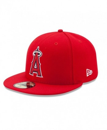 New Era 59FIFTY Los Angeles Angels Of Anaheim MLB 2017 Authentic Collection On Field Game Cap - Red - CJ12O63CIXW