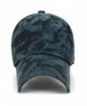 ililily Camouflage Leather Strapback Baseball