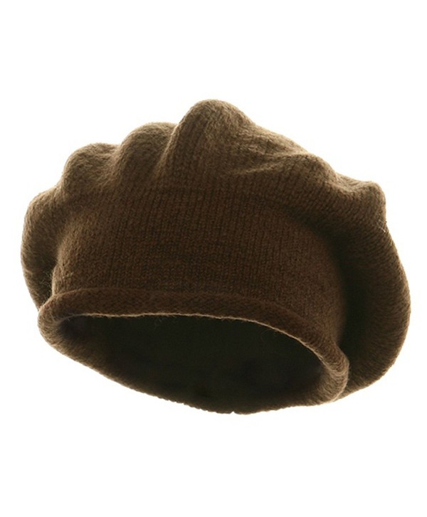 New Rasta Beanie Hat - Brown (For Big Head) - C1112KUC599