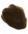 New Rasta Beanie Hat Brown