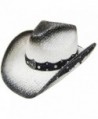 Modestone Straw Cowboy Leather Like Appliques