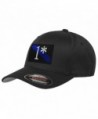 1 Asterisk Thin Blue Line Flexfit Hat - CN183L245OS