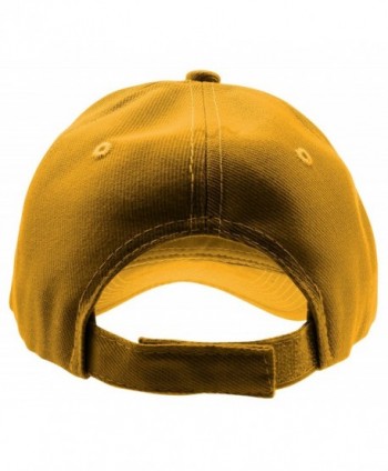 Enimay Baseball Adjustable Outdoor Mustard in Women's Baseball Caps