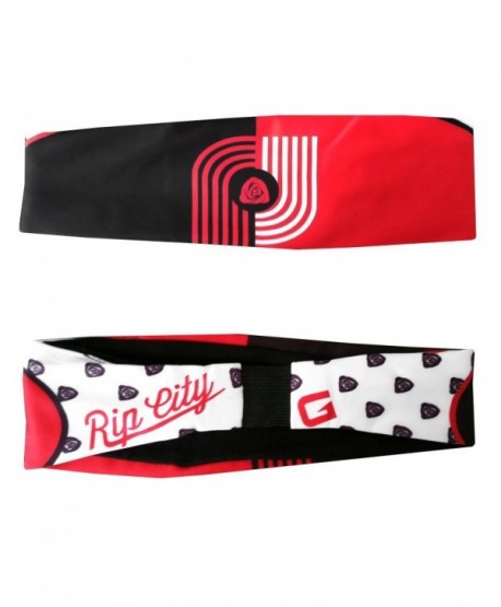 G206 Wear Portland Rip City Athletic Headbands - Red - CE11L8NE5I3