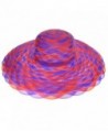 Great Deals! Red Hat Lady Society / Braided Poly Hat / Red & Purple - CT112U8NDYR